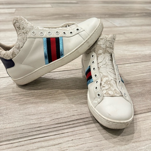 GUCCI Tennis Shoes Size 38 - Picture 7 of 13